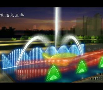 達卡中央廣場音樂噴泉設(shè)計方案